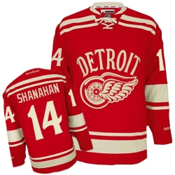 Brendan Shanahan Reebok Detroit Red Wings Authentic Red 2014 Winter Classic NHL Jersey