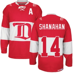 Brendan Shanahan CCM Detroit Red Wings Authentic Red Winter Classic Throwback NHL Jersey