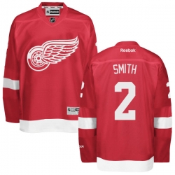 Brendan Smith Reebok Detroit Red Wings Authentic Red Home Jersey