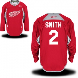 Brendan Smith Reebok Detroit Red Wings Authentic Red Practice Jersey