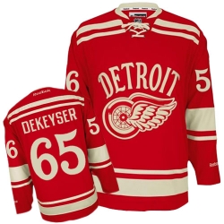 Danny DeKeyser Reebok Detroit Red Wings Premier Red 2014 Winter Classic NHL Jersey