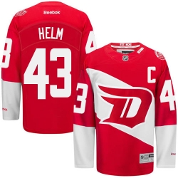 Darren Helm Reebok Detroit Red Wings Authentic Red 2016 Stadium Series NHL Jersey