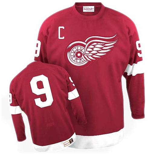 Gordie Howe Mitchell and Ness Detroit Red Wings Premier ...