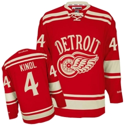 Jakub Kindl Reebok Detroit Red Wings Premier Red 2014 Winter Classic NHL Jersey