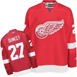 Kyle Quincey Reebok Detroit Red Wings Authentic Red Home NHL Jersey