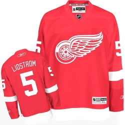 Nicklas Lidstrom Reebok Detroit Red Wings Authentic Red Home NHL Jersey