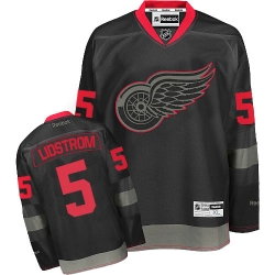 Nicklas Lidstrom Reebok Detroit Red Wings Authentic Black Ice NHL Jersey