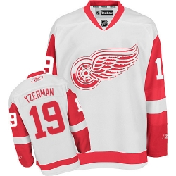 Steve Yzerman Reebok Detroit Red Wings Authentic White Away NHL Jersey