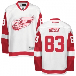 Tomas Nosek Reebok Detroit Red Wings Authentic White Away Jersey