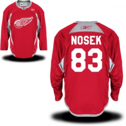 Tomas Nosek Reebok Detroit Red Wings Authentic Red Practice Jersey