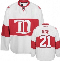 Tomas Tatar Reebok Detroit Red Wings Premier White Third NHL Jersey