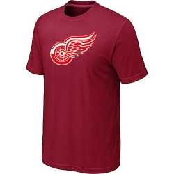 NHL Detroit Red Wings Big & Tall Logo T-Shirt - Red