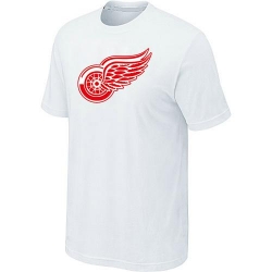 NHL Detroit Red Wings Big & Tall Logo T-Shirt - White