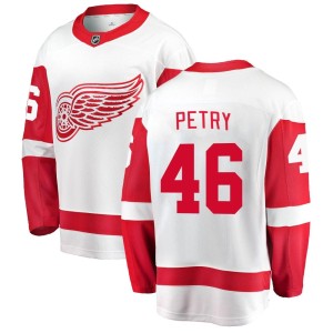 Jeff Petry Men's Fanatics Branded Detroit Red Wings Breakaway White Away Jersey