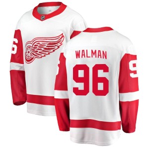 Jake Walman Men's Fanatics Branded Detroit Red Wings Breakaway White Away Jersey