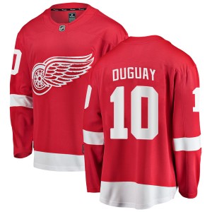 Ron Duguay Men's Fanatics Branded Detroit Red Wings Breakaway Red Home Jersey