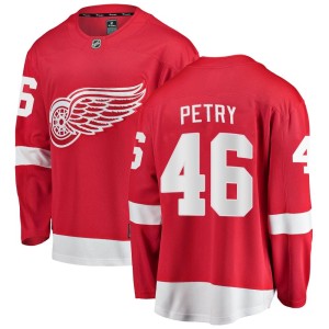 Jeff Petry Men's Fanatics Branded Detroit Red Wings Breakaway Red Home Jersey