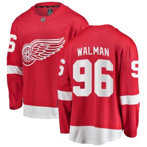 Jake Walman Men's Fanatics Branded Detroit Red Wings Breakaway Red Home Jersey