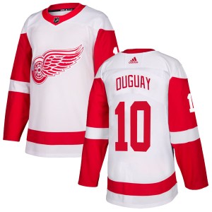Ron Duguay Youth Adidas Detroit Red Wings Authentic White Jersey