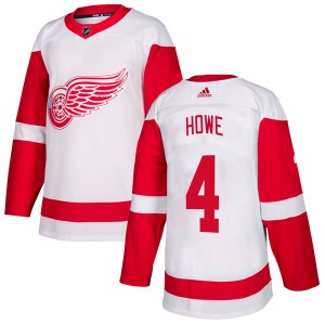 Mark Howe Youth Adidas Detroit Red Wings Authentic White Jersey