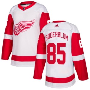 Elmer Soderblom Youth Adidas Detroit Red Wings Authentic White Jersey