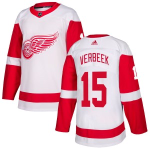 Pat Verbeek Youth Adidas Detroit Red Wings Authentic White Jersey