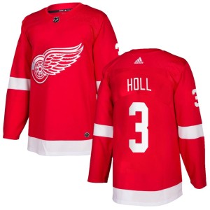Justin Holl Youth Adidas Detroit Red Wings Authentic Red Home Jersey