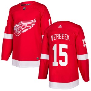 Pat Verbeek Youth Adidas Detroit Red Wings Authentic Red Home Jersey