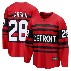 Reed Larson Youth Fanatics Branded Detroit Red Wings Breakaway Red Special Edition 2.0 Jersey