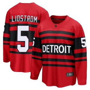 Nicklas Lidstrom Youth Fanatics Branded Detroit Red Wings Breakaway Red Special Edition 2.0 Jersey