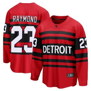 Lucas Raymond Youth Fanatics Branded Detroit Red Wings Breakaway Red Special Edition 2.0 Jersey