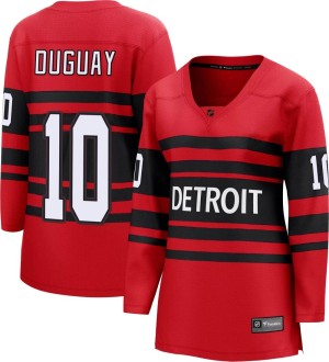 Ron Duguay Women's Fanatics Branded Detroit Red Wings Breakaway Red Special Edition 2.0 Jersey