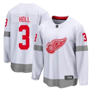 Justin Holl Youth Fanatics Branded Detroit Red Wings Breakaway White 2020/21 Special Edition Jersey