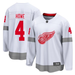 Mark Howe Youth Fanatics Branded Detroit Red Wings Breakaway White 2020/21 Special Edition Jersey