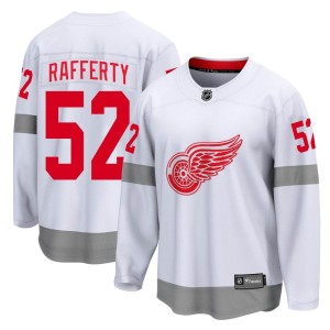 Brogan Rafferty Youth Fanatics Branded Detroit Red Wings Breakaway White 2020/21 Special Edition Jersey