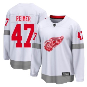 James Reimer Youth Fanatics Branded Detroit Red Wings Breakaway White 2020/21 Special Edition Jersey
