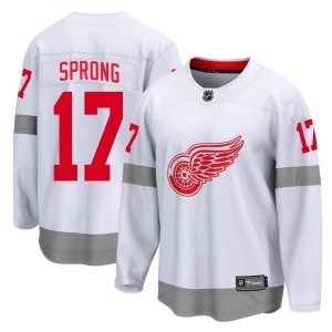 Daniel Sprong Youth Fanatics Branded Detroit Red Wings Breakaway White 2020/21 Special Edition Jersey