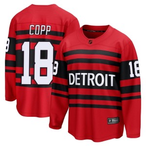 Andrew Copp Men's Fanatics Branded Detroit Red Wings Breakaway Red Special Edition 2.0 Jersey