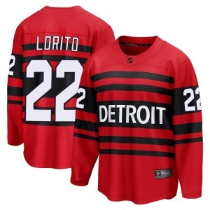 Matthew Lorito Men's Fanatics Branded Detroit Red Wings Breakaway Red Special Edition 2.0 Jersey