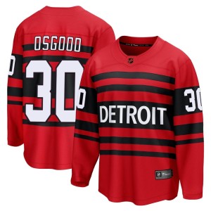 Chris Osgood Men's Fanatics Branded Detroit Red Wings Breakaway Red Special Edition 2.0 Jersey