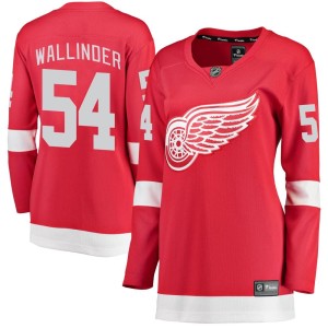 William Wallinder Women's Fanatics Branded Detroit Red Wings Breakaway Red Home Jersey