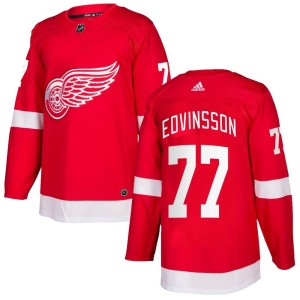 Simon Edvinsson Youth Adidas Detroit Red Wings Authentic Red Home Jersey
