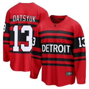 Pavel Datsyuk Youth Fanatics Branded Detroit Red Wings Breakaway Red Special Edition 2.0 Jersey