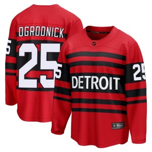 John Ogrodnick Youth Fanatics Branded Detroit Red Wings Breakaway Red Special Edition 2.0 Jersey