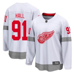 Curtis Hall Youth Fanatics Branded Detroit Red Wings Breakaway White 2020/21 Special Edition Jersey