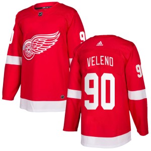 Joe Veleno Men's Adidas Detroit Red Wings Authentic Red Home Jersey